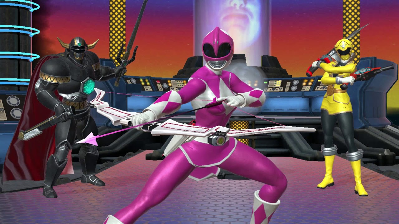 Power Rangers Battle For the Grid VERSUS! Pink Ranger VS Trini Dragon Armor