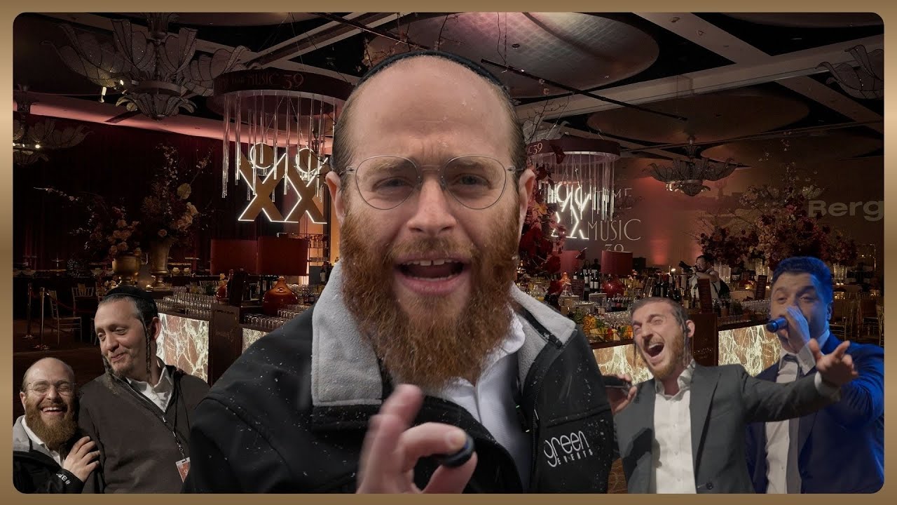 Behind the scenes at A Time For Music 39 Hasc concert with Moishe from Green Events ￼ #BPCU