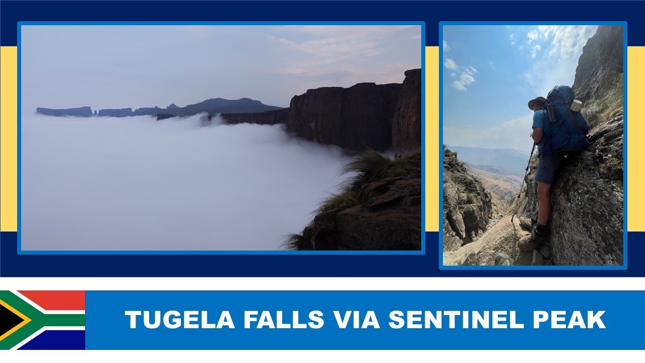 TUGELA FALLS, SENTINEL PEAK HIKE, MOUNT AUX SOURCES, DRAKENSBERG