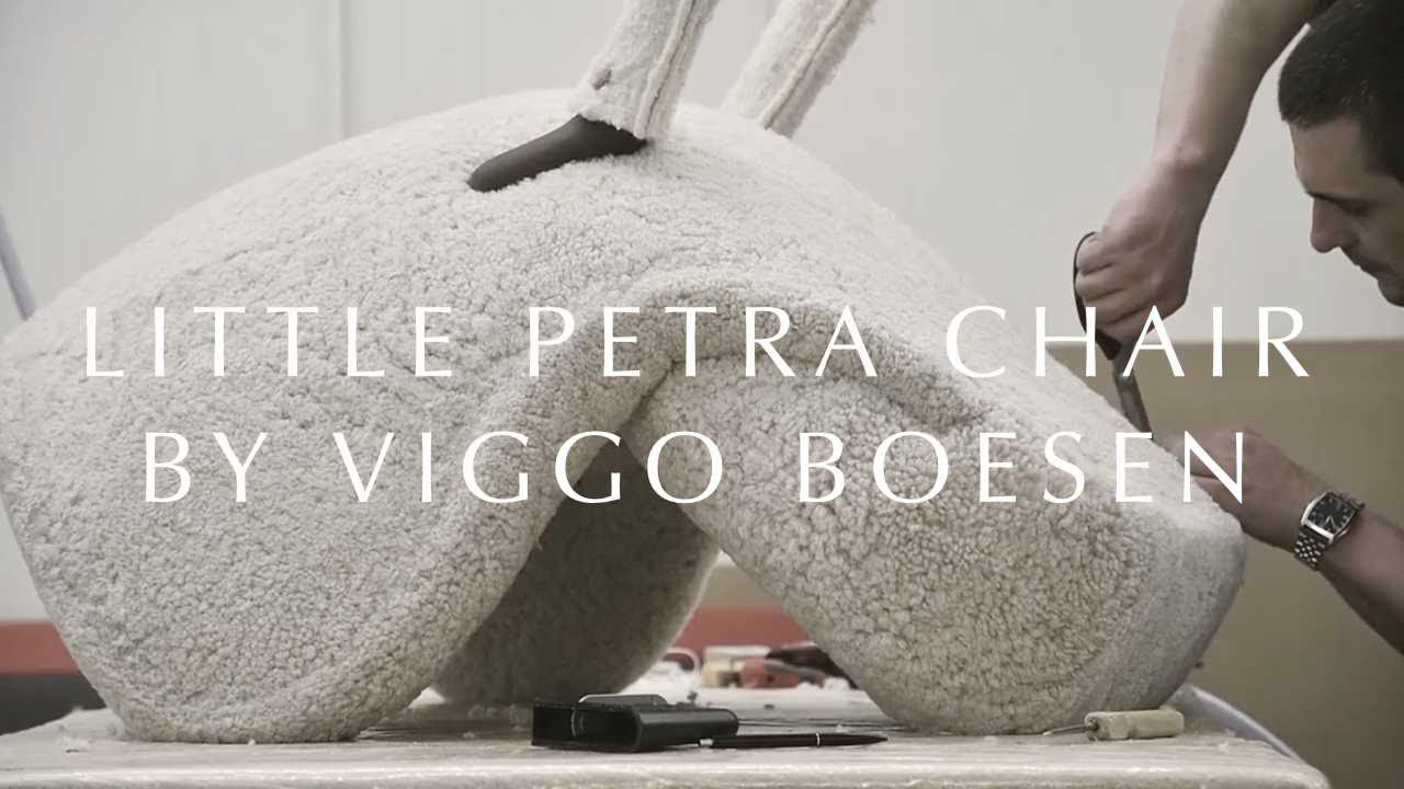 Sheepskin Little Petra Chair by Viggo Boesen for &Tradition | HOMELESS Lifestyle Store
