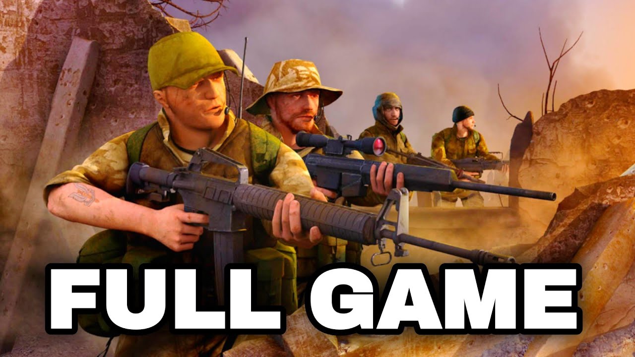 Conflict Desert Storm 2 (FULL GAME walkthrough gameplay  - ALL GUNS - ALL LEVELS)