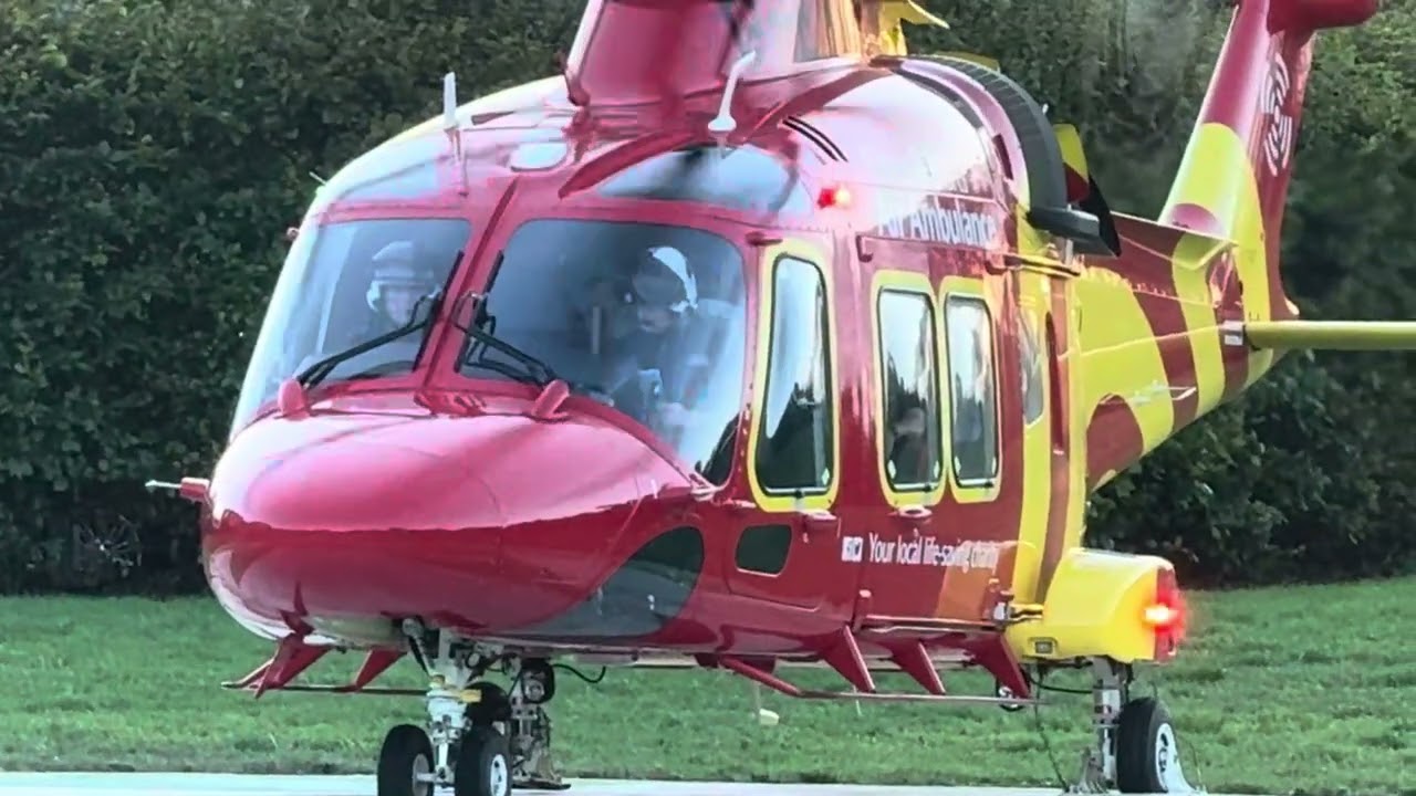 Essex & Herts Air Ambulance at Queens Hospital. Part 2