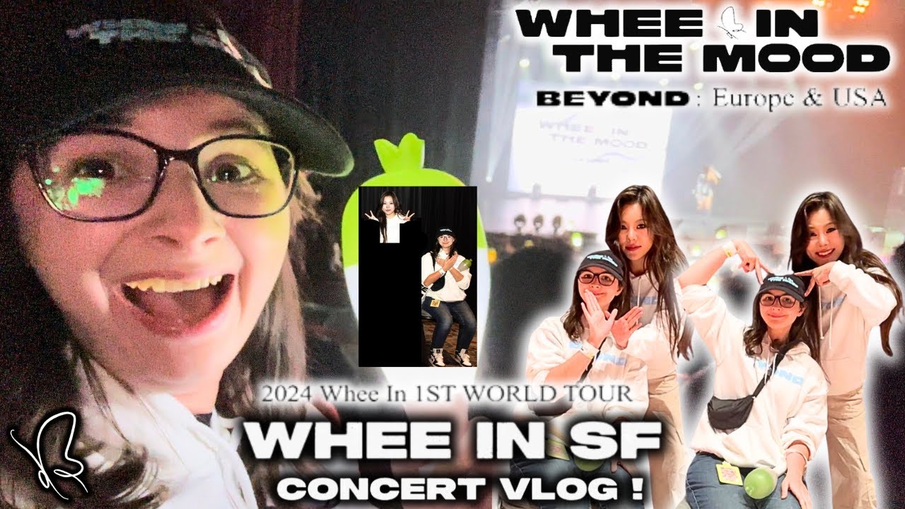 240517 Whee In The Mood Beyond in SF Concert Vlog @ Palace Of Fine Arts Theater! 🤍👐🏻😸🦋🤍