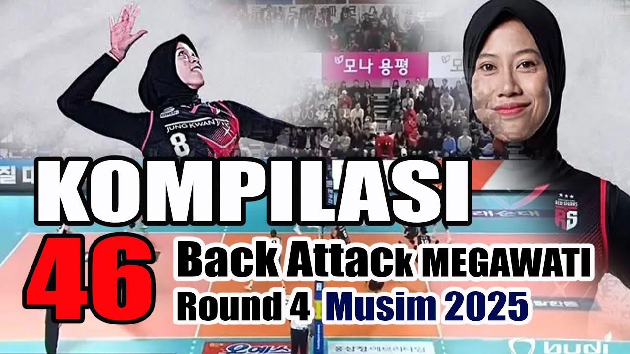46 атак со спины MEGAWATI, раунд 4 