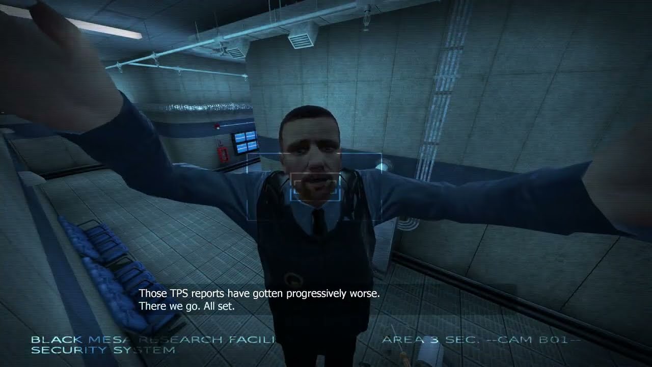 Black Mesa Blue Shift Chapter 2 Insecurity & Easter Eggs No Commentary MAXED OUT