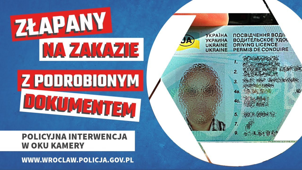 Prowadził pojazd mając orzeczony zakaz prowadzenia pojazdów i posłużył się podrobionym dokumentem