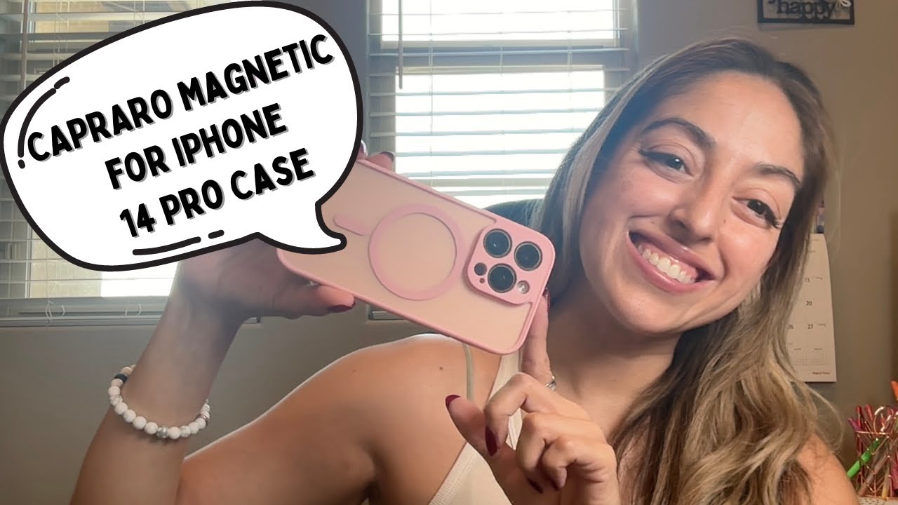 CAPRARO Magnetic for iPhone 14 Pro Case, [Compatible with MagSafe] [Full Camera Protection] Review