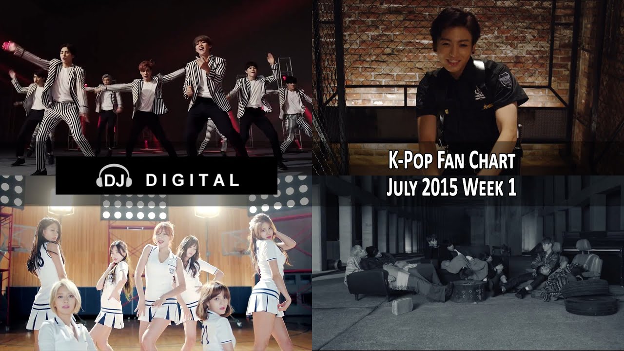 K-Pop Song Chart (Fan Voted)  - July 2015 Week 1