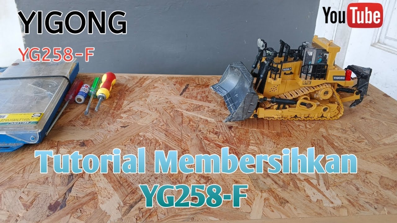 Tutorial bongkar pasang RC|Yigong YG258-F |@rcborneocoal 