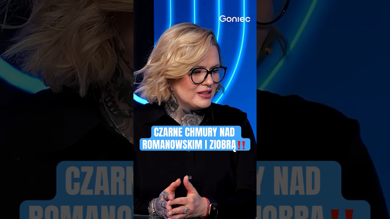 CZARNE CHMURY NAD ROMANOWSKIM I ZIOBRĄ!