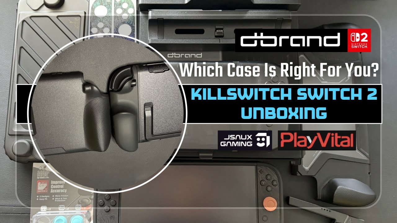 Switch 2 dbrand Killswitch Case, Comparison to Skull & Co Savage Raven, and More Good Stuff