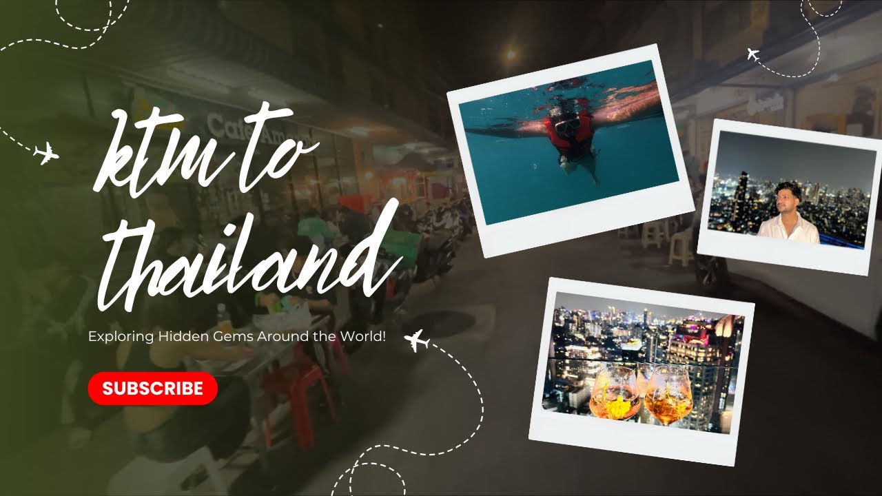 First international vlog ✈️ Kathmandu to Bangkok — Thailand🇹🇭 #thailand #travel #trending 