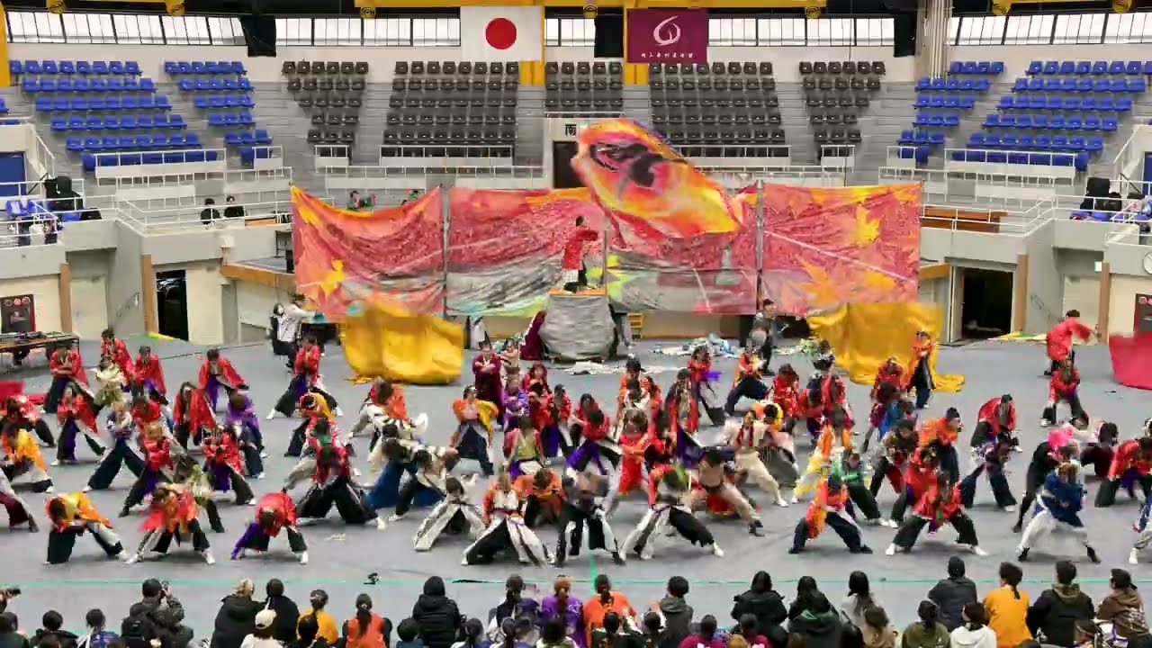 岡山うらじゃ連 旭2025 葉月まつり20260124岡山武道館【4K・マルチアングル】