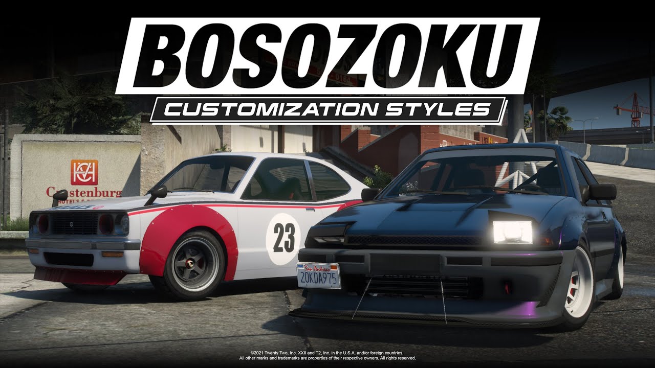 GTAO - Bosozoku Customization Styles