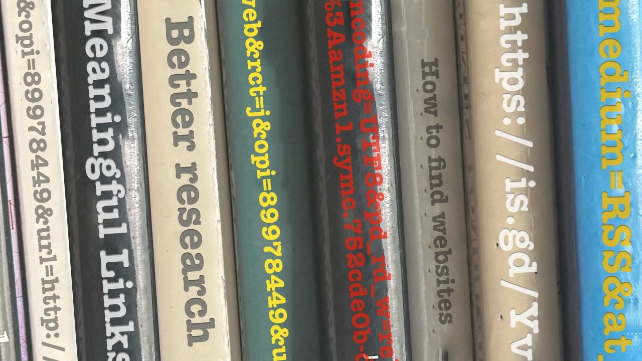 Better research links for writers