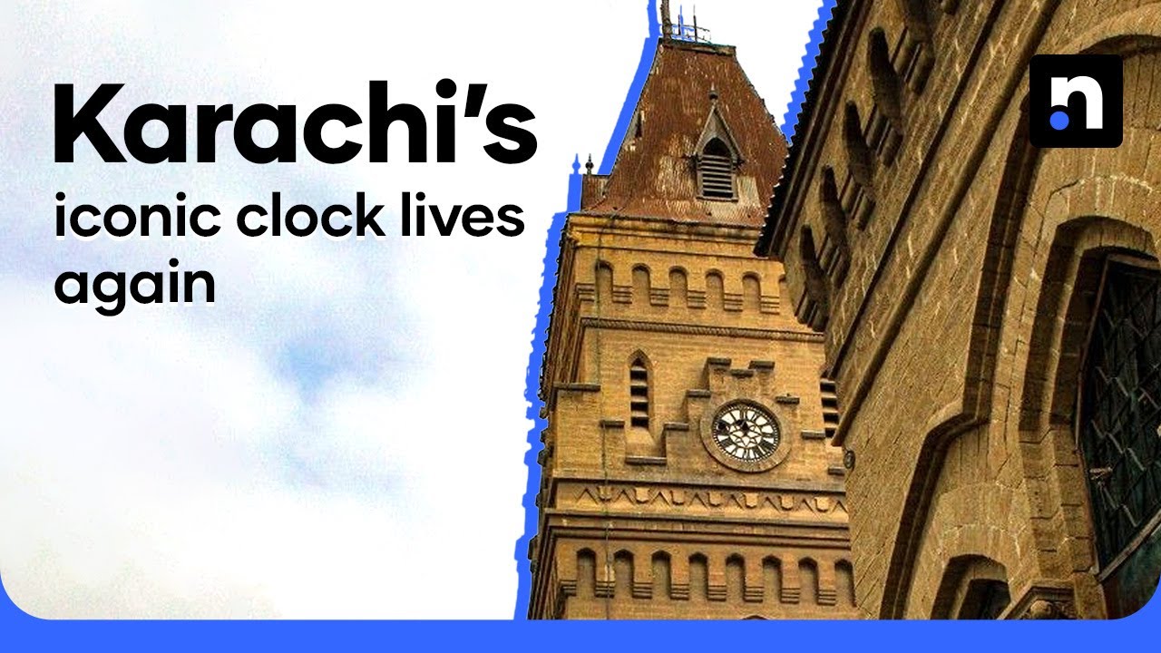 Karachi’s Iconic Empress Market Clock Restored After Decades | Nukta