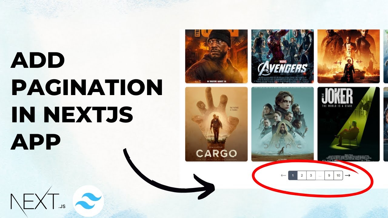 Create pagination with Next.js