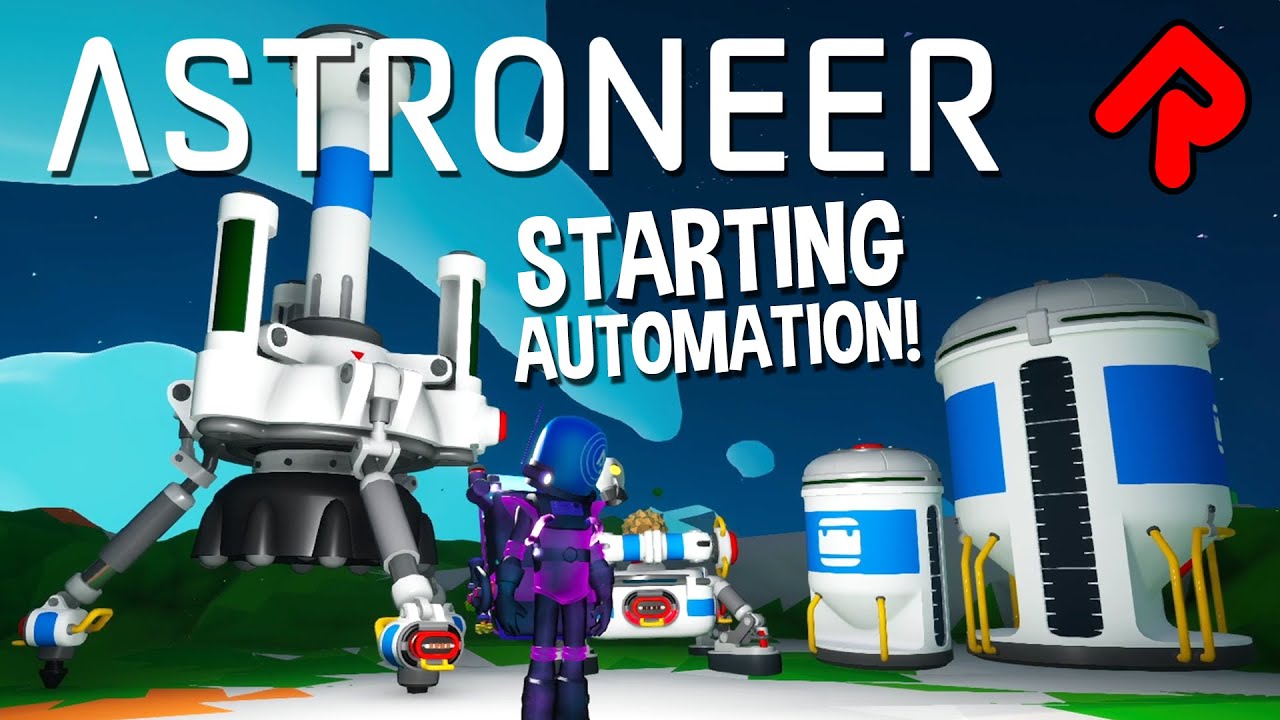 Руководство по автоматизации Astroneer: как использовать автоматический экстрактор, автоматическу...