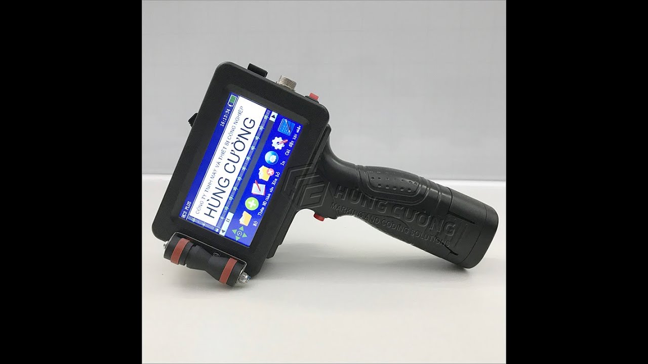 Hướng dẫn sử dụng máy in phun cầm tay, model HC3 Plus