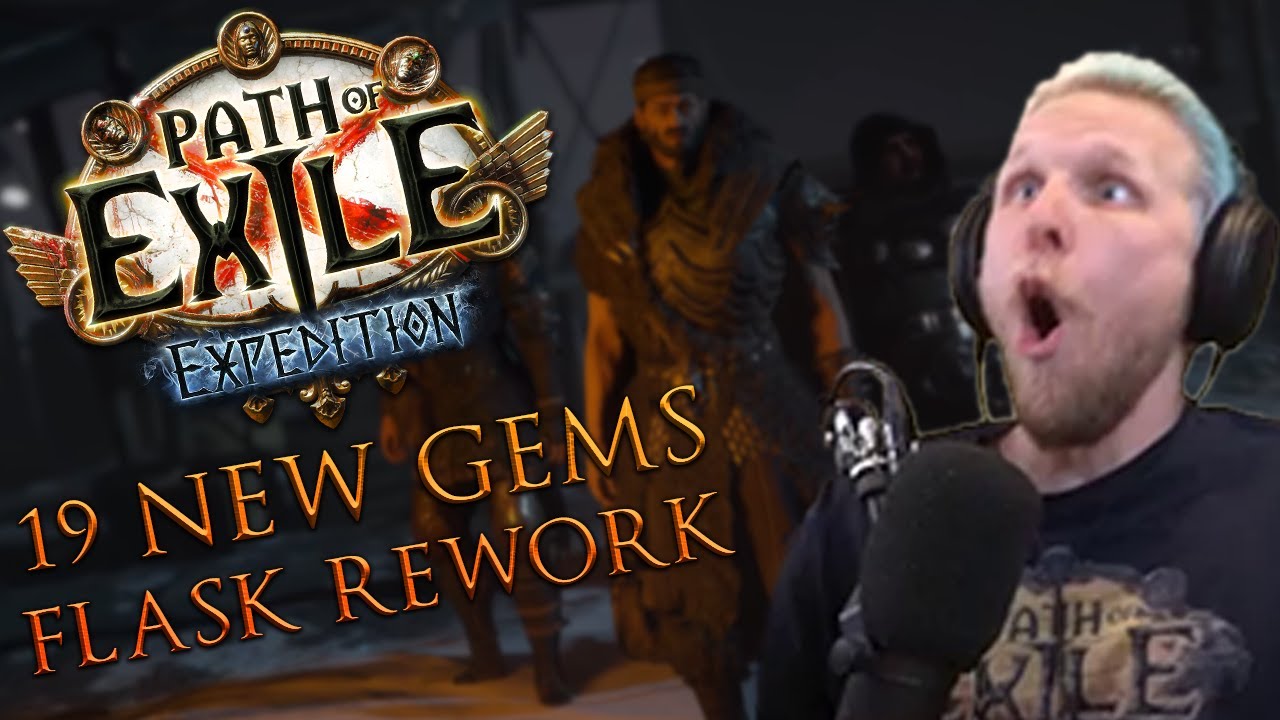 Flask Rework? 19 New Gems? BATTLE ROYALE? BEST LEAGUE YET?? PoE: Expedition