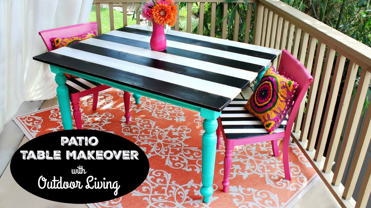 HOW TO: Patio Table Makeover | DecoArt&reg;