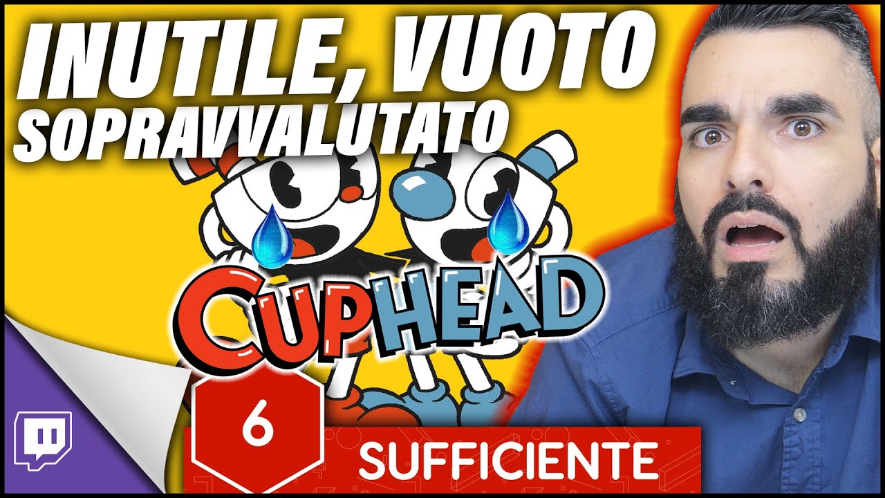 SENZA CENSURE | Raiden inca**ato reagisce a CUPHEAD VOTO 6/10