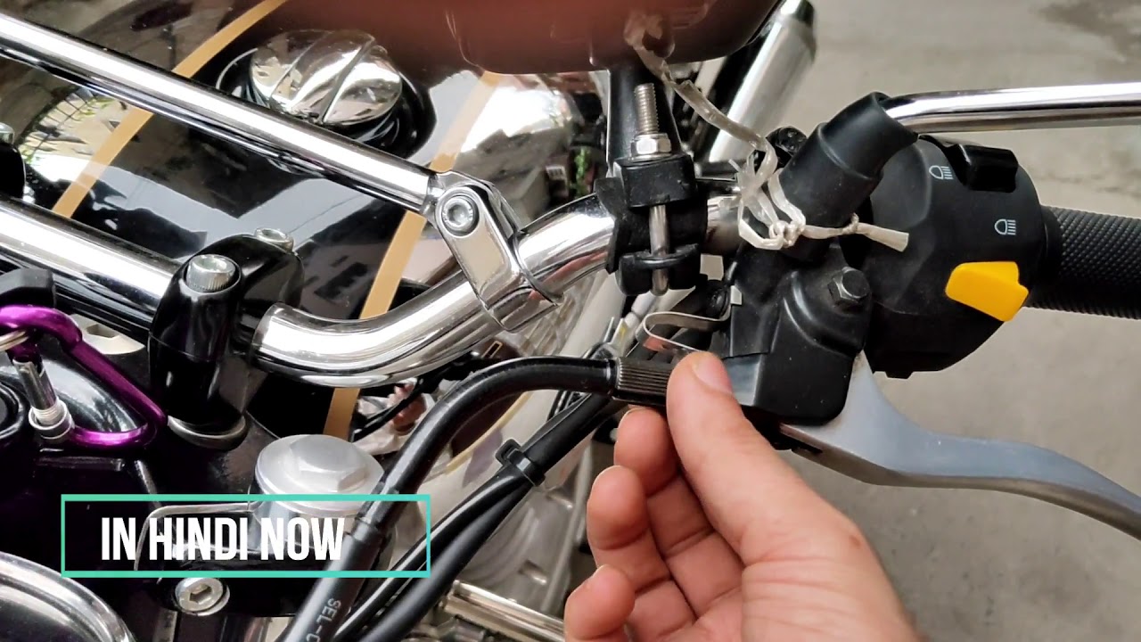 Re Interceptor 650 Clutch Adjustment (English + Hindi)