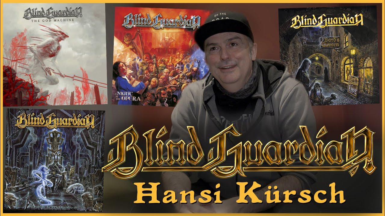 HANSI KÜRSCH - 40 YEARS of BLIND GUARDIAN album artwork!