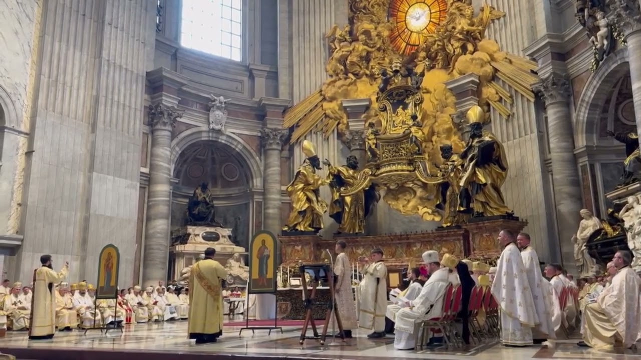 Eastern Liturgy in St. Peter's