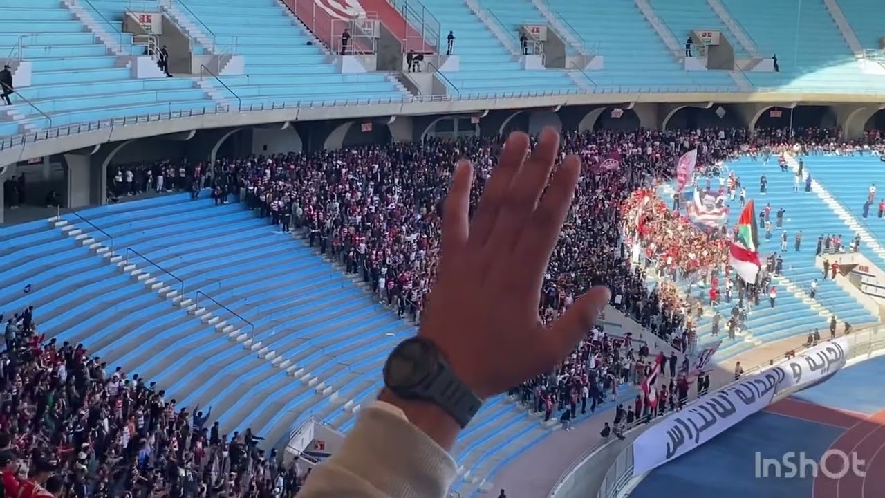 VIRAGE CLUB AFRICAIN AMBIANCE MATCH CA VS st (13/03/2025)🔴⚪️🔴