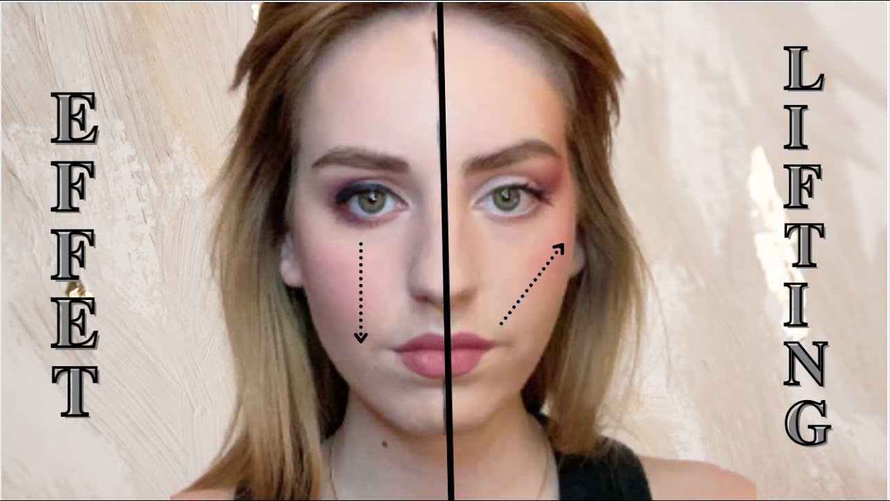 Le maquillage pour les nuls - Comment étirer son visage ? Effet Lifting