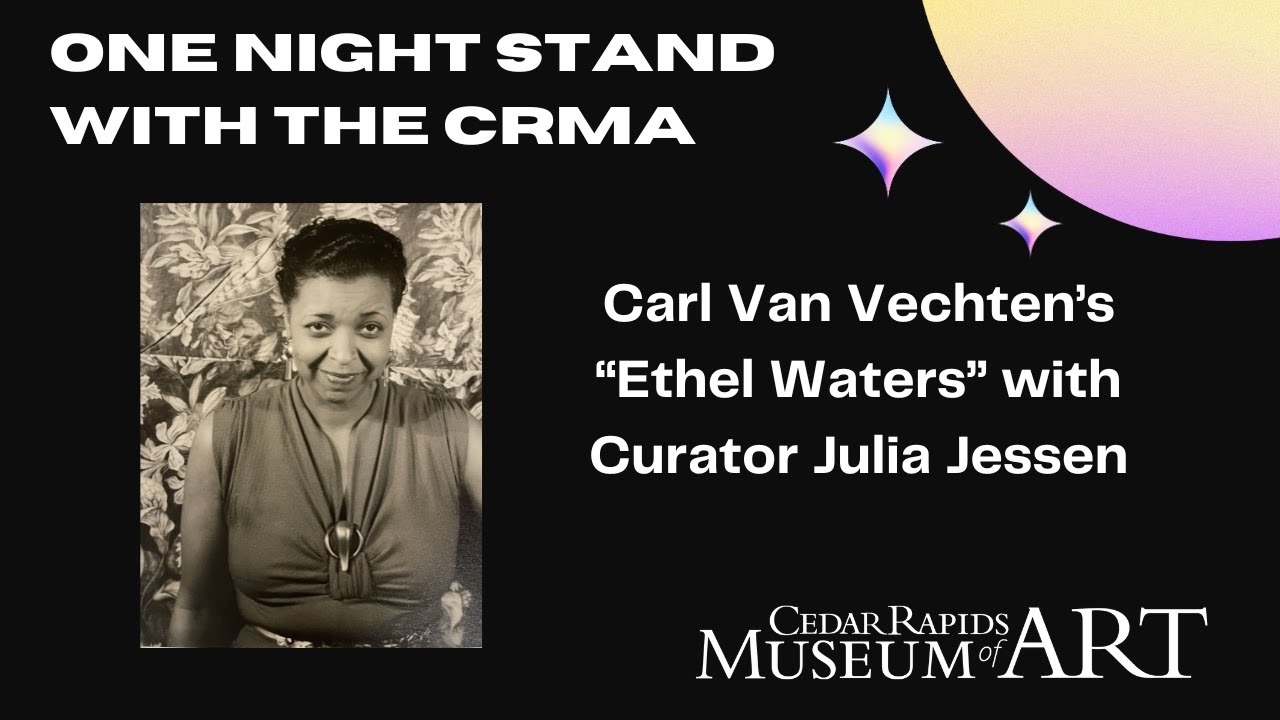 One Night Stand: Carl Van Vechten All that Jazz Ethel Waters via Zoom
