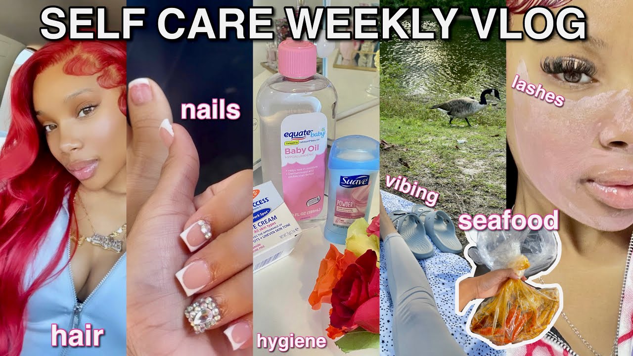 SELF CARE WEEKLY VLOG! Getting my sh*t together (Ima Red Head, New Nails, Hygiene Shopping & More!)