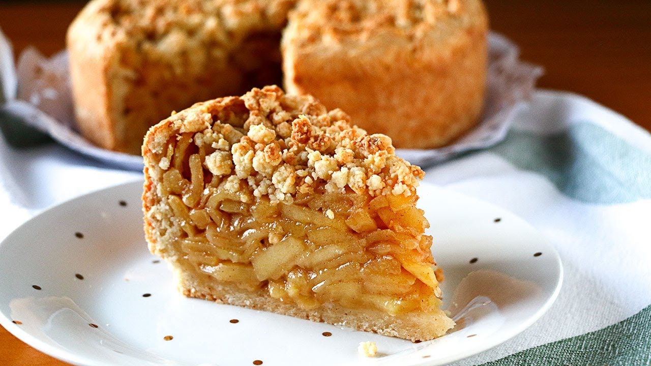 Tarta de manzana de otoño fácil y rápida - Recetas de postres fáciles