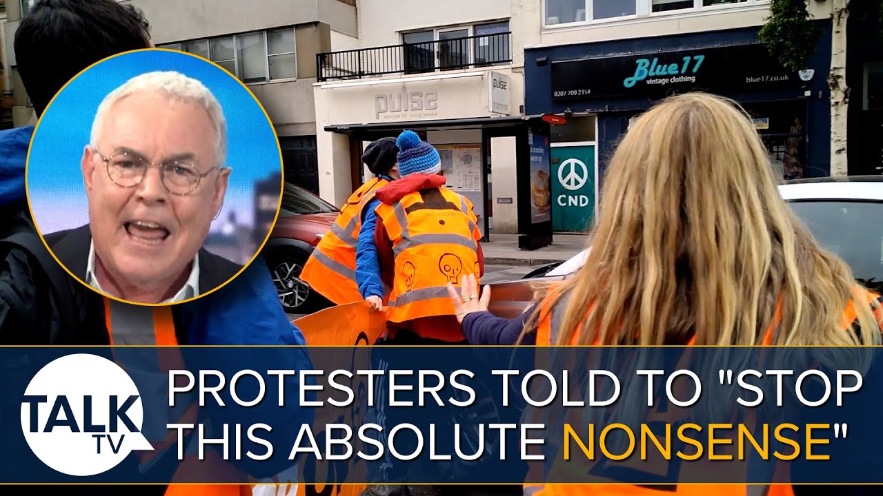 "Stop This Absolute NONSENSE" - Just Stop Oil BLAMED For Being Run Over By Car