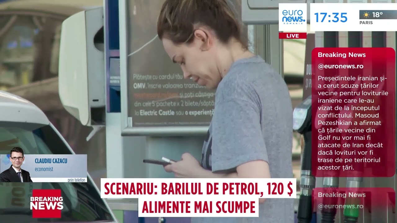 Scenariu:  Barilul de petrol, 120 de dolari. Alimente mai scumpe