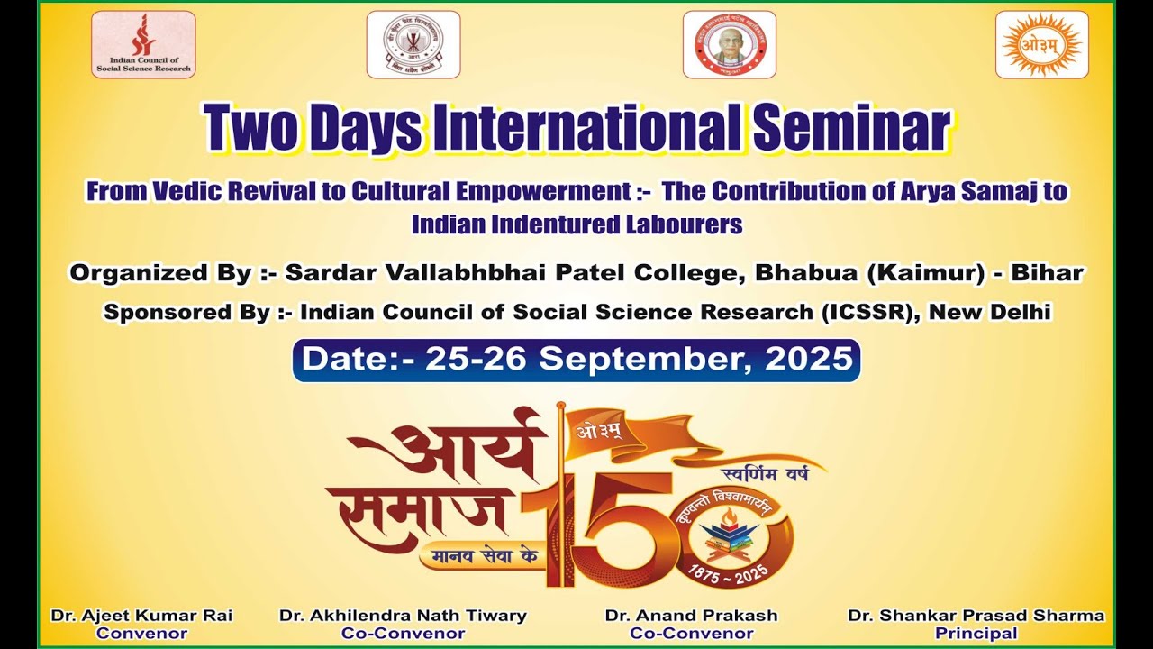 From Vedic Revival to Cultural Empowerment: The Contribution of Arya Samaj to Indian Indentured Labo