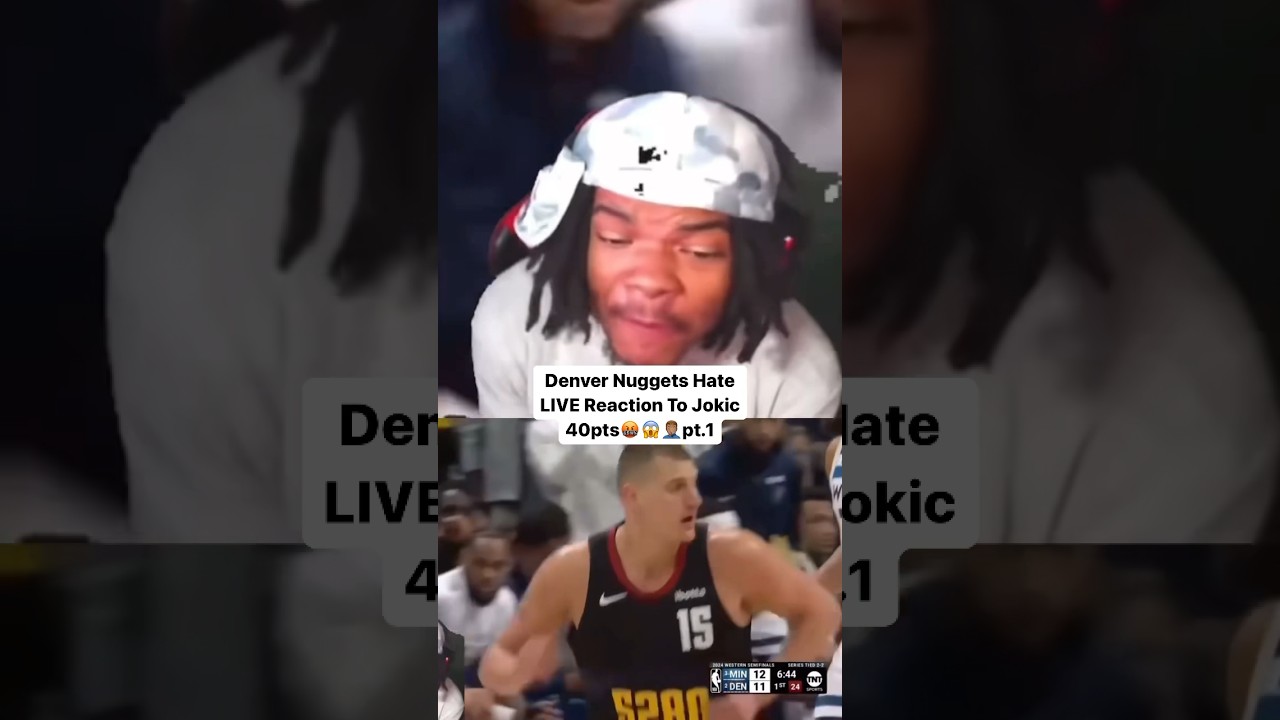 Denver Nuggets Hater Rage At Rudy Gobert For Getting Cooked By Jokic🤬🤬🤦🏽&zwj;♂️