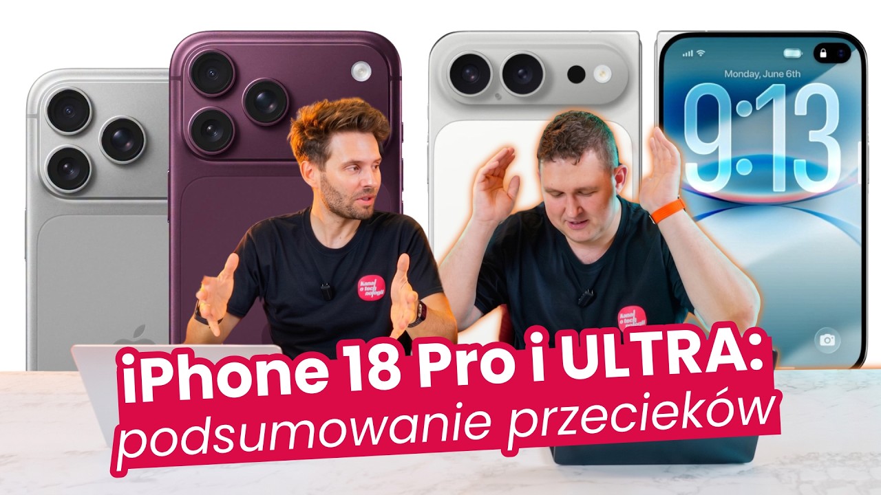 Czego się spodziewać po iPhone 18 Pro i iPhone Ultra?