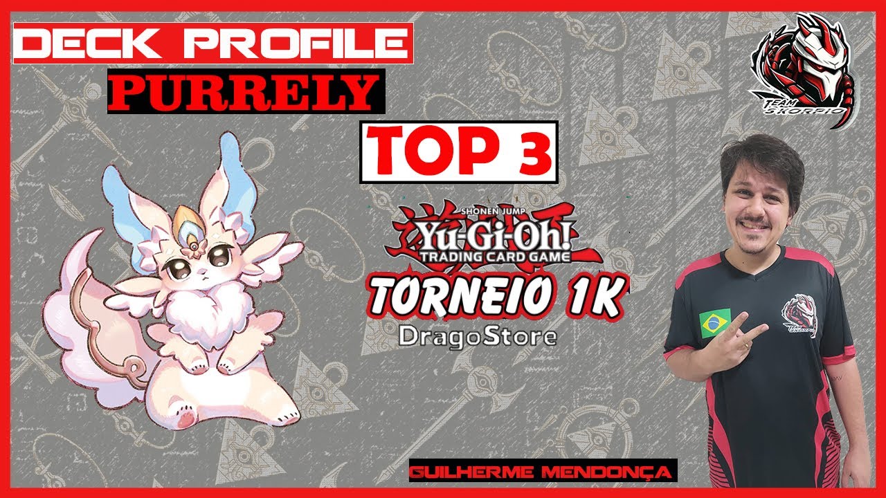 Yu-Gi-Oh! Top4 torneio 1K DragoStore Brasil Porto alegre-  Brazil: Purrely (Guilherme Mendon&ccedil;a)
