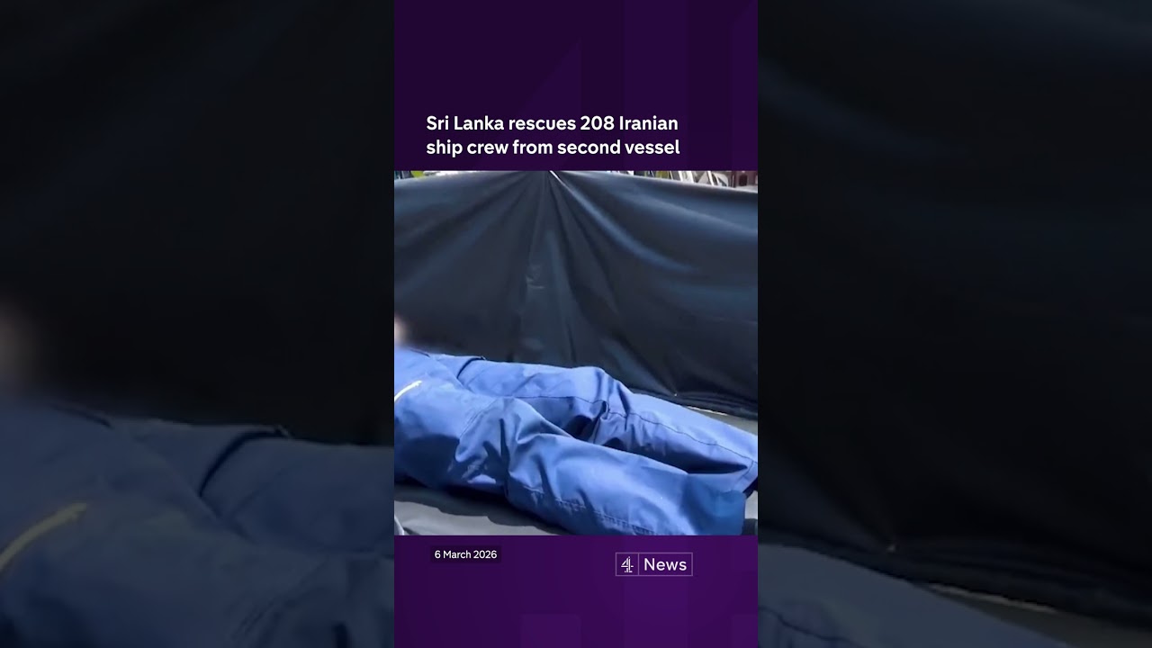 Sri Lanka rescues 208 Iranian ship crew