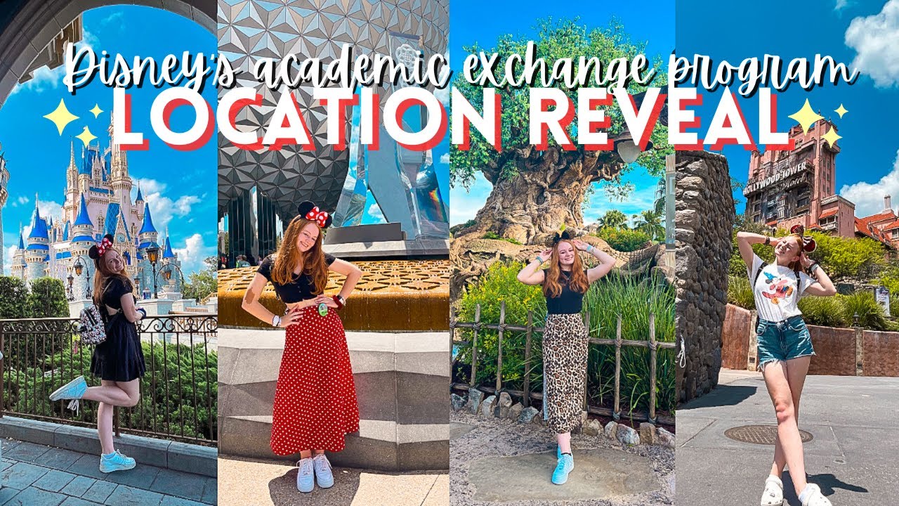 DISNEY PROGRAM LOCATION REVEAL | My First Role & Where I'll be working?! | Disney Academic Exchange