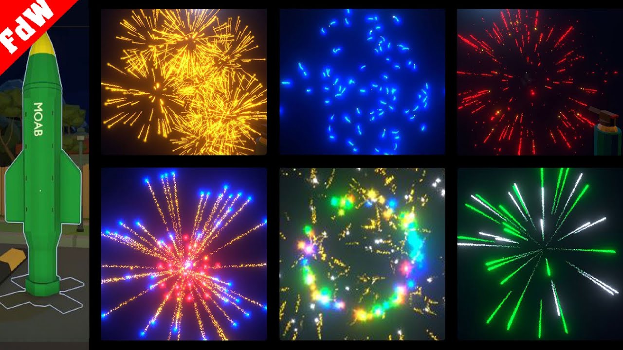 NEUE FEUERWERKE im WORKSHOP | Feuerwerk Simulator