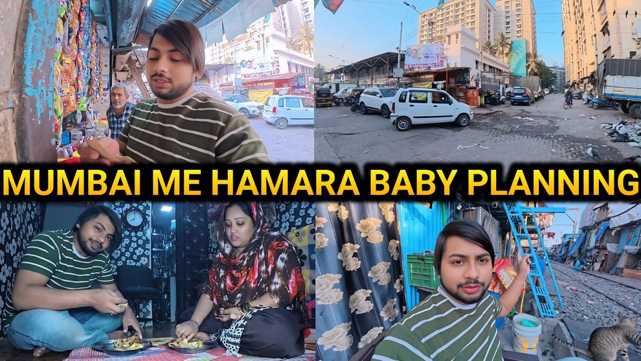 Our Baby Planning In Mumbai | Mumbai Slum Life | Daily Life Vlog | Family Vlog | Baby Planning