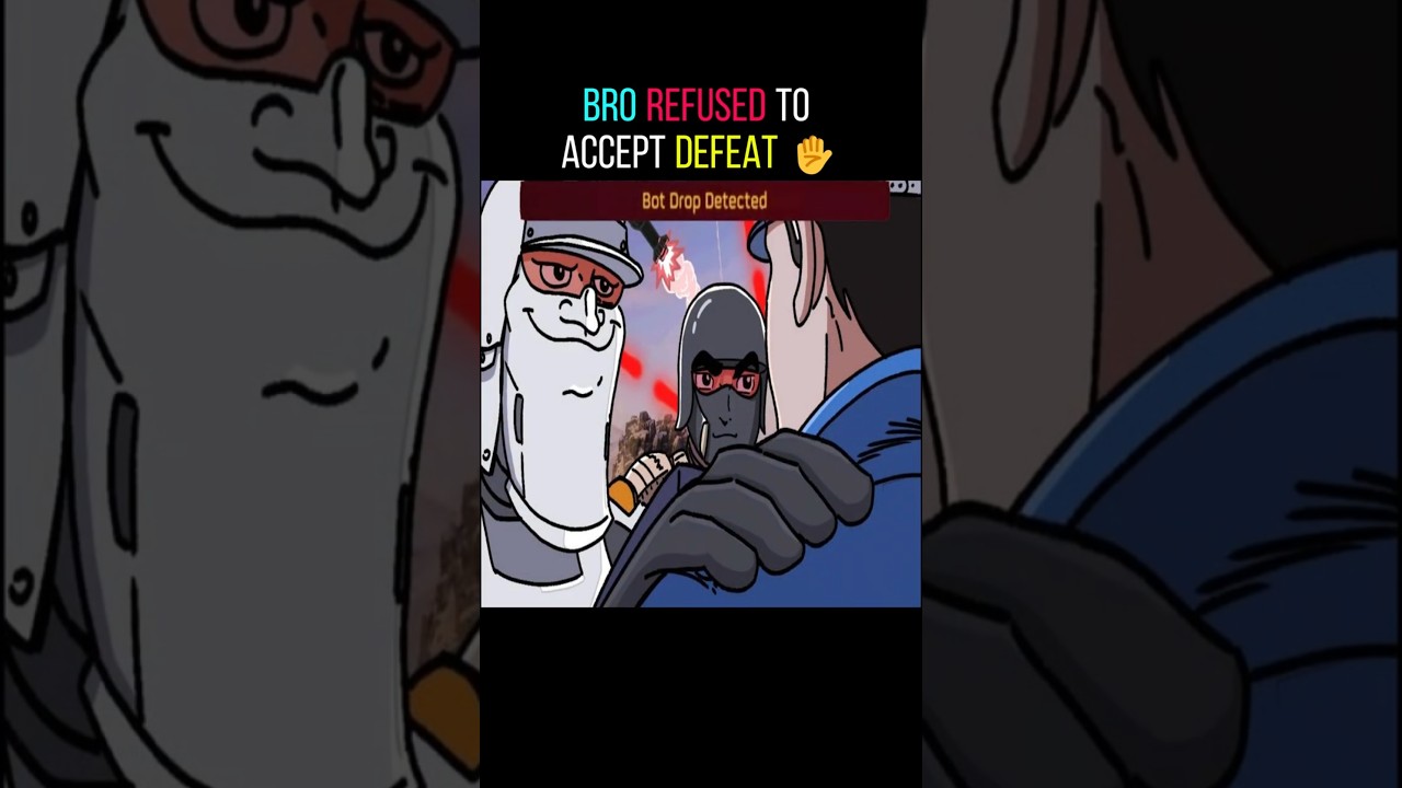 Bro refused to accept defeat ✋ | 