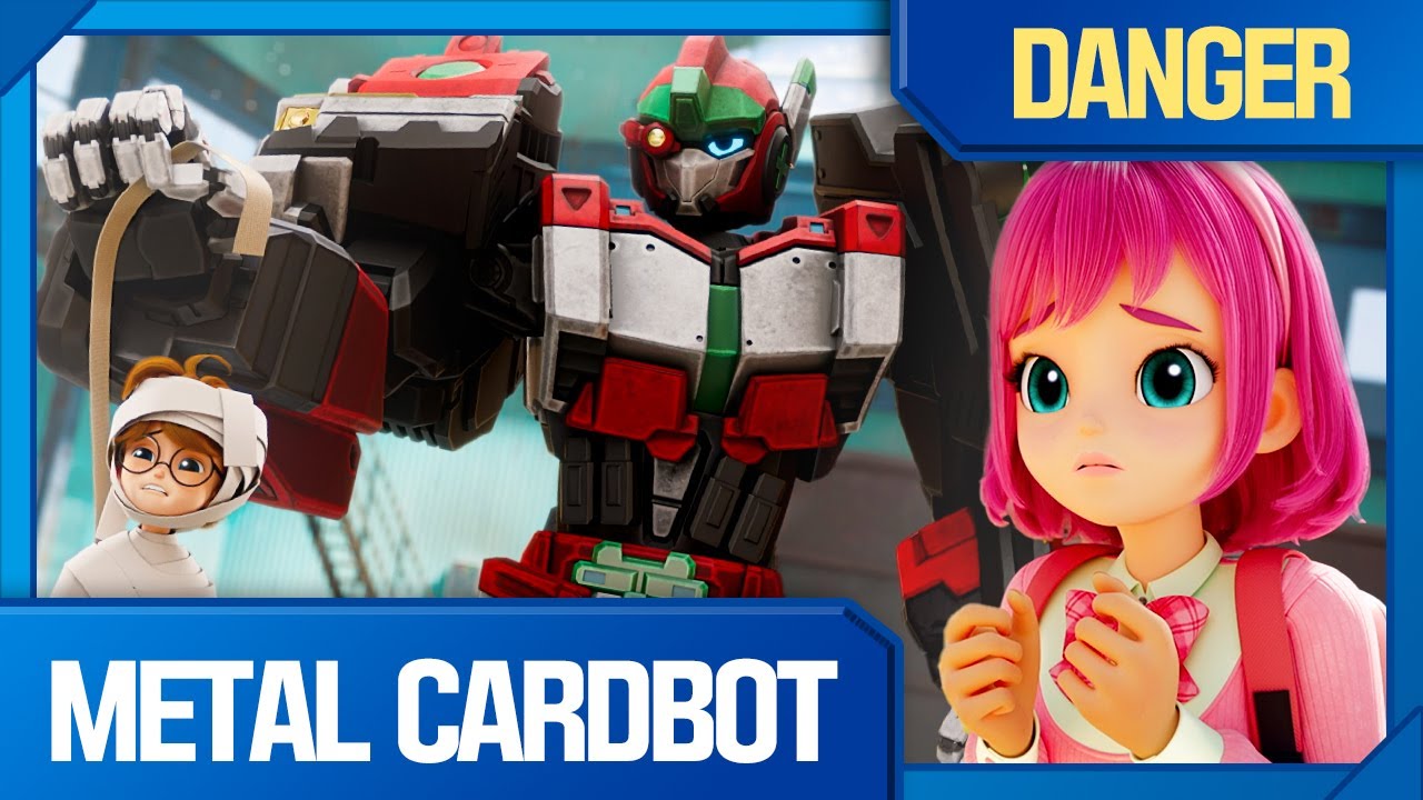Metal Cardbot | 🦾 The Black Ambulance 🤖 Worst Danger in Metal Cardbot Compilation
