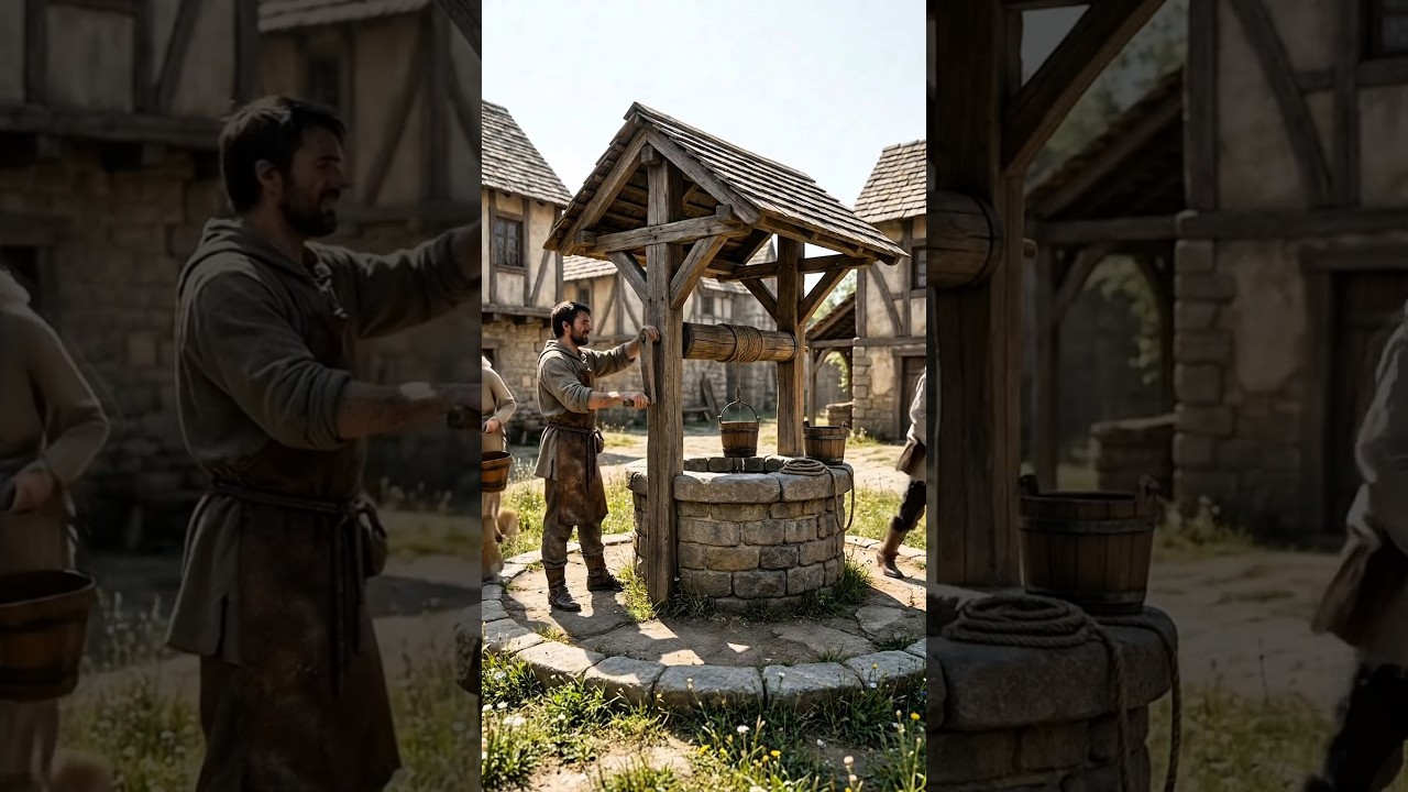 The Abandoned Medieval Village Well Rebuilt From Ruins &mdash; Fast Restoration Timelapse