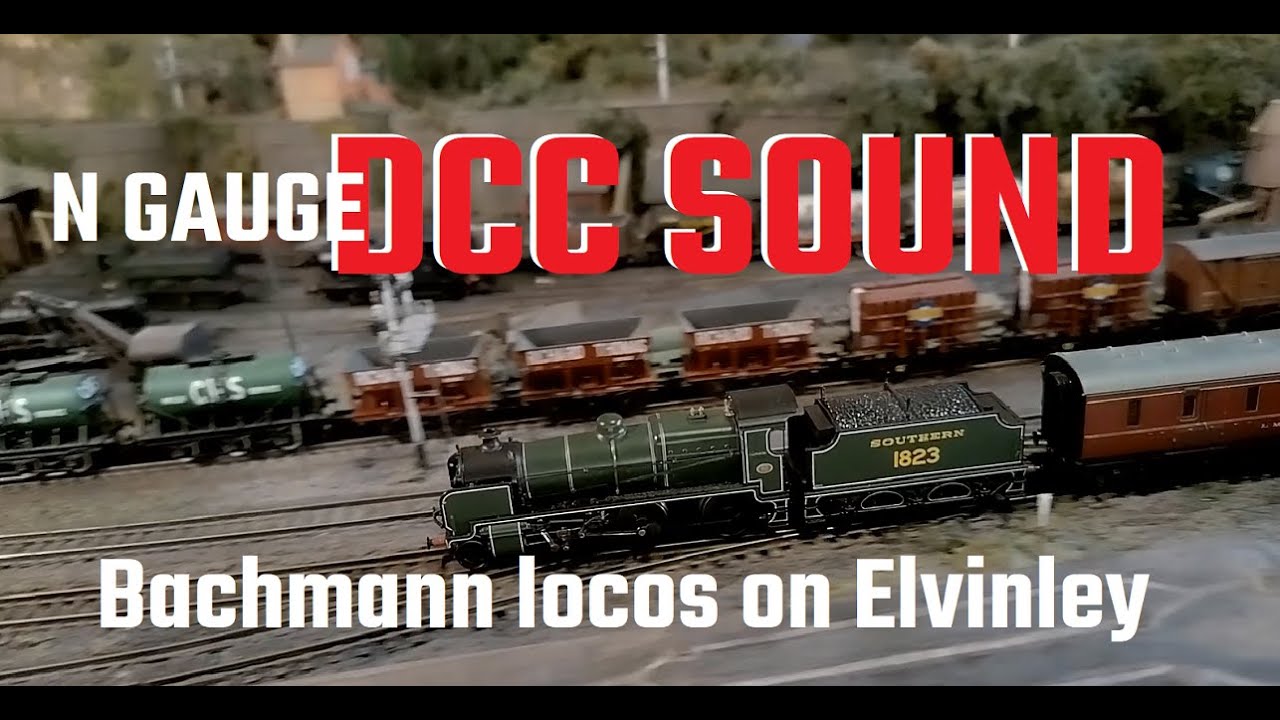 N Gauge Model Railway With Farish N Gauge DCC Sound Locos