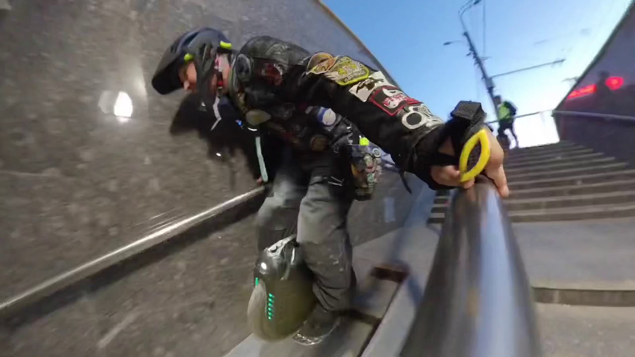 EUC. Ramps and parapets. The fall.