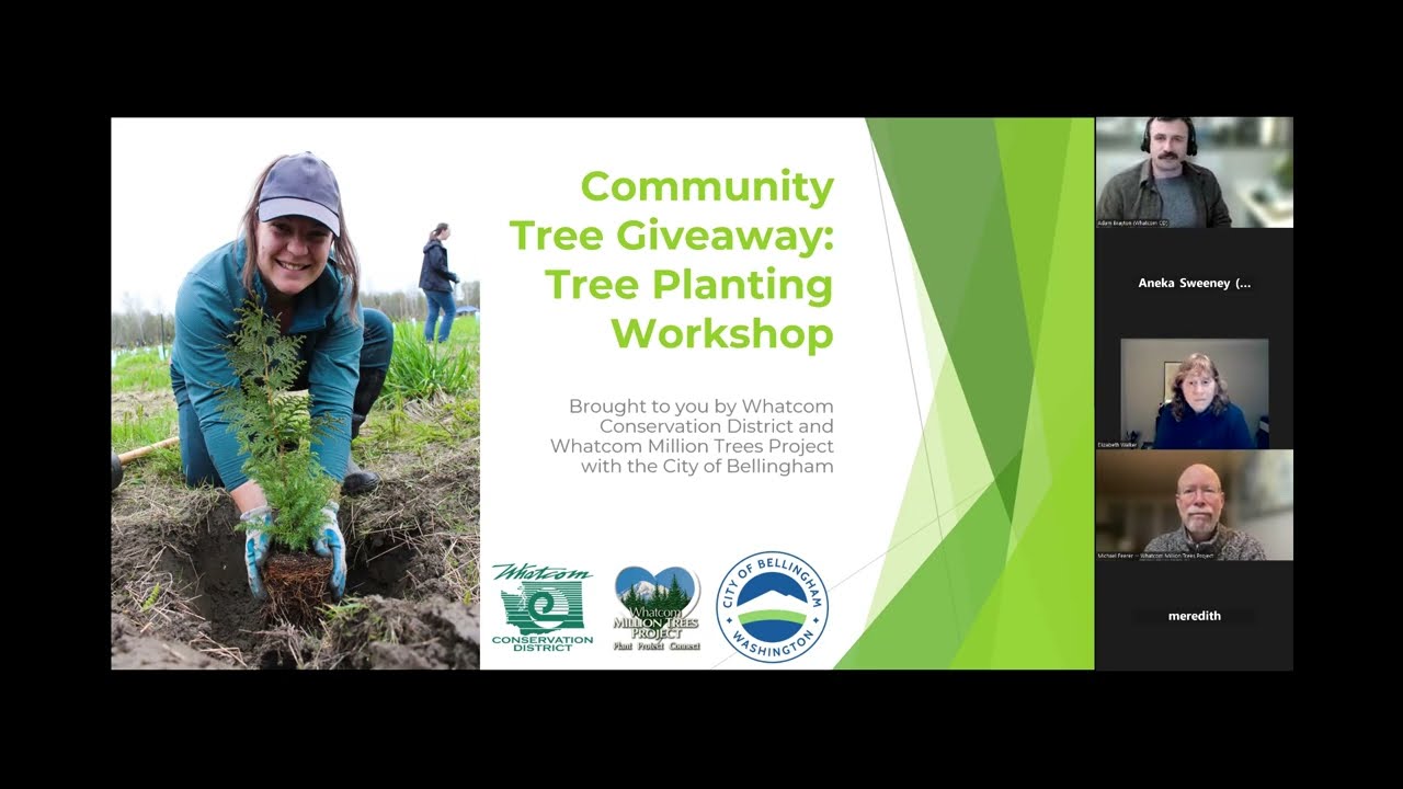Community Canopy Giveaway: Tree Planting Workshop